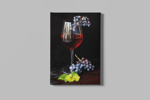 ALIVA 1232 druivenwijn canvas schilderij