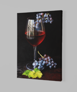 ALIVA 1232 druivenwijn canvas schilderij a