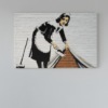 ALIVA 1237 banksy graffiti canvas schilderij