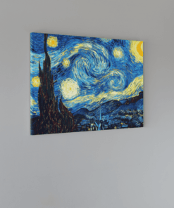 ALIVA 1185 van gogh starry night canvas schilderij horizontaal b