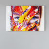 ALIVA 1190 vrouw kleurrijk canvas schilderij