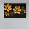 ALIVA 1191 gele bloemen canvas schilderij