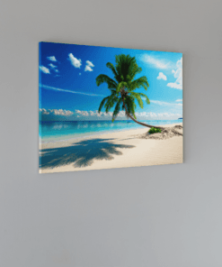 Alternative view of Landschap Het Strand Canvas Schilderij