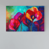 ALIVA 1194 aquarel bloemen canvas schilderij