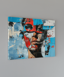 ALIVA 1251 abstract vrouw canvas schilderij b