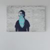 ALIVA 1251 banksy art graffiti canvas schilderij