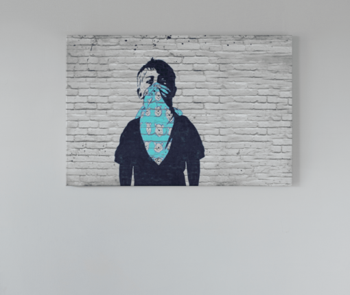 Banksy Art Graffiti Canvas Schilderij