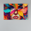 ALIVA 1257 vrouw kleurrijk canvas schilderij