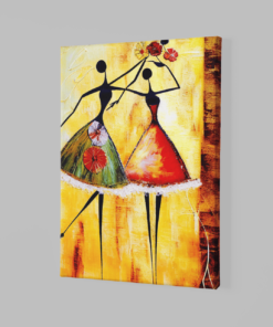 ALIVA 1279 abstracte vrouwen canvas schilderij a