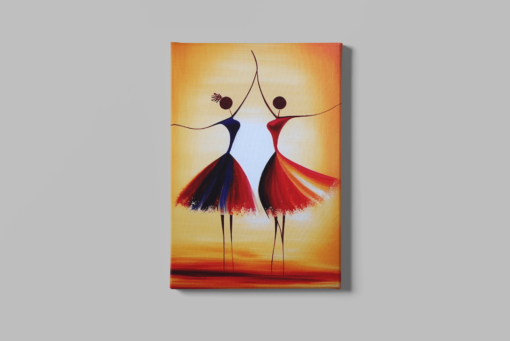 ALIVA 1280 abstract dans canvas schilderij