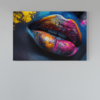 ALIVA 1285 gekleurde lippen canvas schilderij