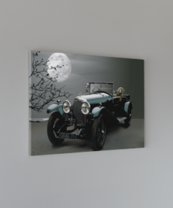 ALIVA 1287 oldtimer bently canvas schilderij a