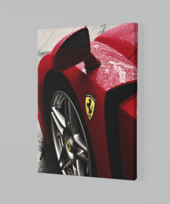 ALIVA 1291 ferrair rood canvas schilderij a