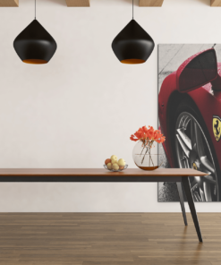 ALIVA 1291 ferrair rood canvas schilderij d