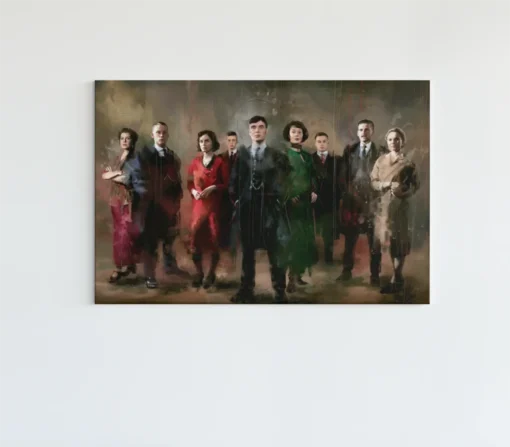 ALIVA 1404 peaky blinders canvas schilderij
