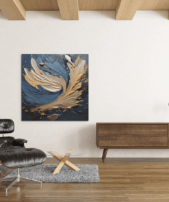 OEFE 1177 abstract olieverf canvas schilderij b