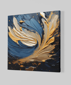 Alternative view of Abstract Olieverf Canvas Schilderij  