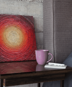 OEFE 1190 abstract kunst canvas schilderij c 1