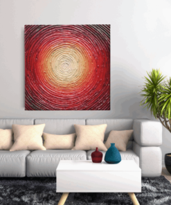 OEFE 1190 abstract kunst canvas schilderij d 1