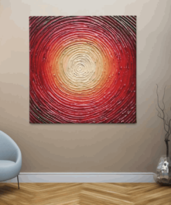 OEFE 1190 abstract kunst canvas schilderij e