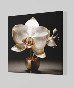 Alternative view of Orchidee Canvas Schilderij