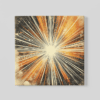OEFE 1200 abstract diep canvas schilderij