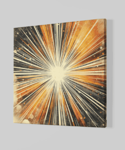Alternative view of Abstract Diep Canvas Schilderij