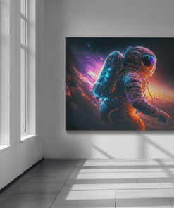 ALIVA 1299 astronaut canvas schilderij b