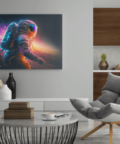 ALIVA 1299 astronaut canvas schilderij c