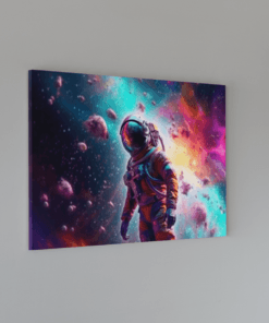ALIVA 1300 astronaut canvas schilderij b