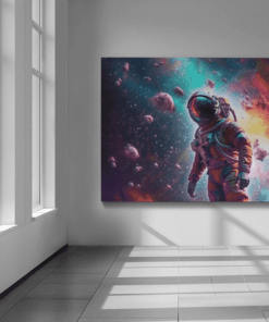 ALIVA 1300 astronaut canvas schilderij d
