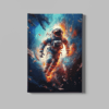 ALIVA 1301 astronaut canvas schilderij