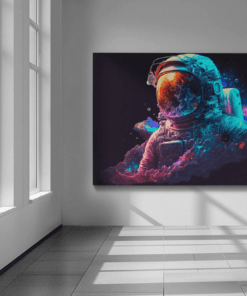 ALIVA 1302 astronaut canvas schilderij a
