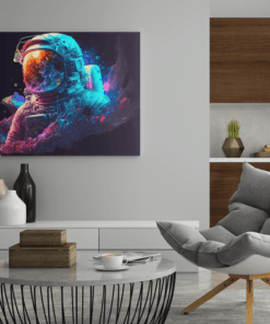 ALIVA 1302 astronaut canvas schilderij d