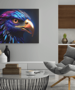 ALIVA 1328 adelaar canvas schilderij b