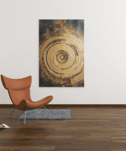 ALIVA 1333 gouden werveling canvas schilderij b