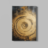 ALIVA 1333 gouden werveling canvas schilderij min