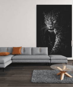 ALIVA 1337 Luipaard wilde dier canvas schilderij c