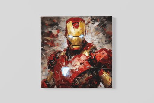 Iron Man Canvas Schilderij