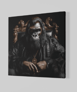 Alternative view of Canvas Schilderij Gorilla