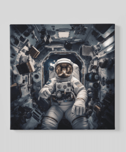 Astronaut Canvas Schilderij
