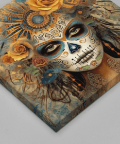 OEFE 1206 a dia de los muertos canvas schilderij