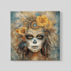 OEFE 1206 dia de los muertos canvas schilderij