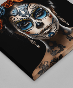 OEFE 1207 a dia de los muertos canvas schilderij