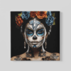 OEFE 1207 dia de los muertos canvas schilderij