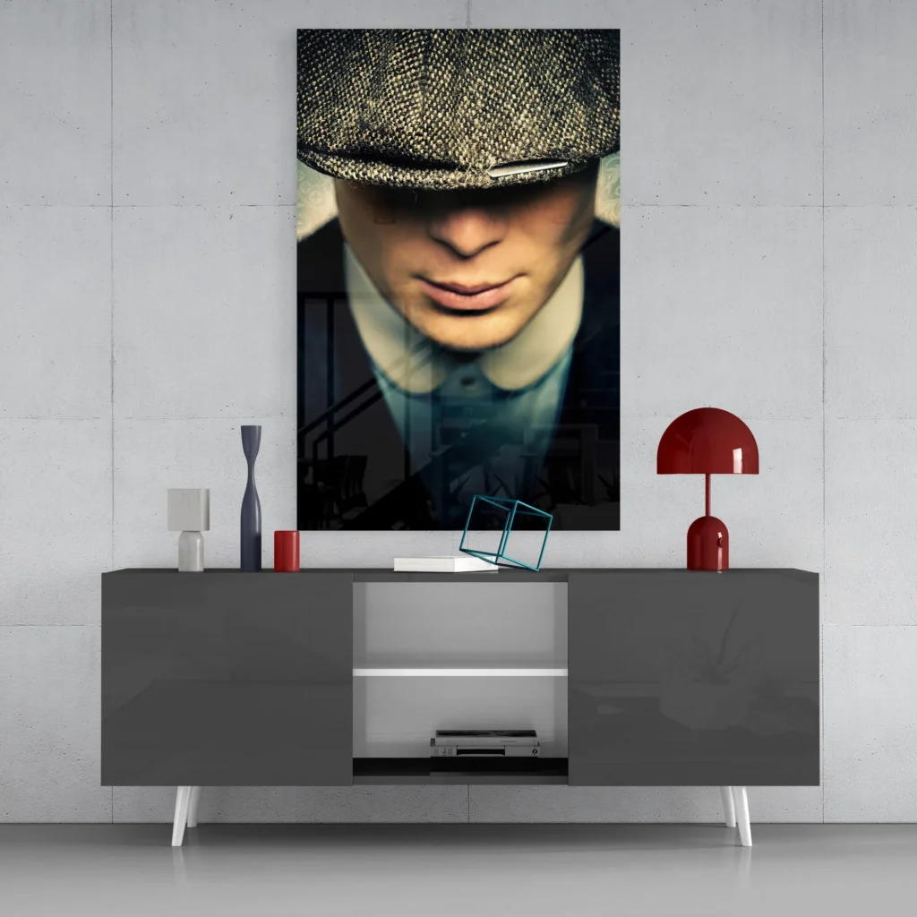 ZDY 1017 peaky blinders thomas shelby glasschilderij