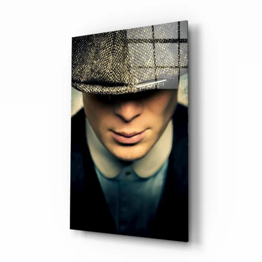 Peaky Blinders Thomas Shelby Glasschilderij