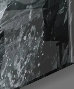 Alternative view of Star Wars Battlefront Glasschilderij