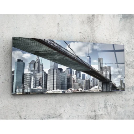 Brooklyn Bridge Glasschilderij