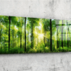 het bos panoramic glasschilderij bgls 1033